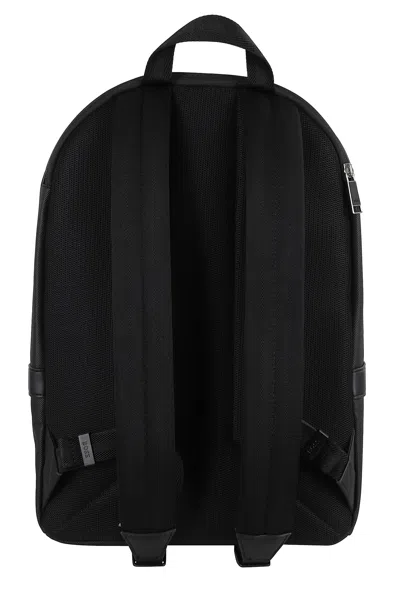 Hugo Boss Backpack With Adjustable Straps And Front Zip Pocket
