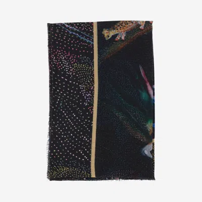 Faliero Sarti Wool And Cashmere Monkey Scarf