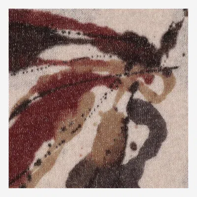 Faliero Sarti Abstract-print Fringed Scarf