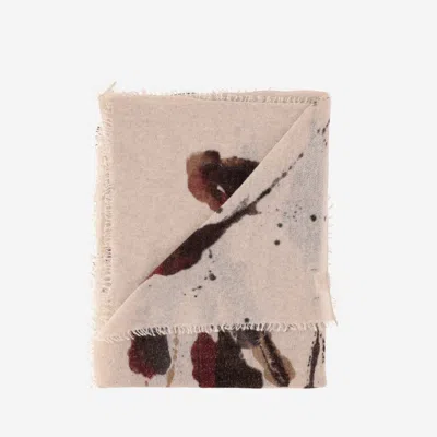 Faliero Sarti Abstract-print Fringed Scarf