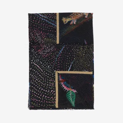 Faliero Sarti Wool And Cashmere Monkey Scarf