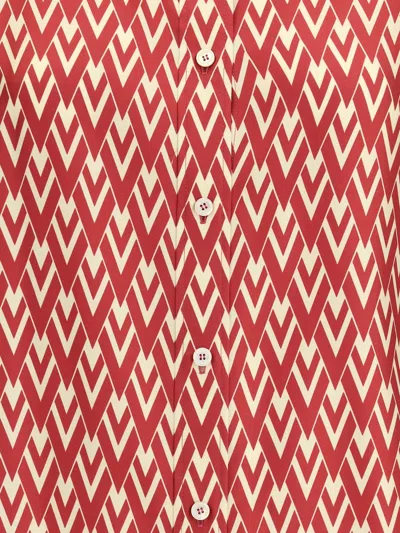 Valentino Salvatore Santoro Balzer Shearling Suede Leather