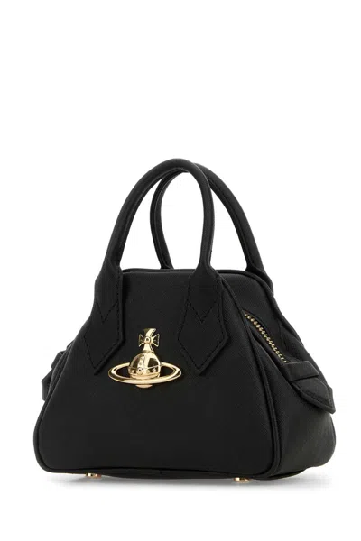 Vivienne Westwood Structured Mini Handbag With Signature Emblem