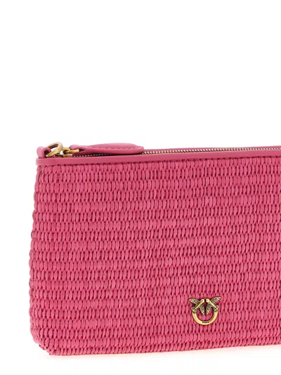Pinko Horizontal Crossbody Bags Fuchsia In Pink