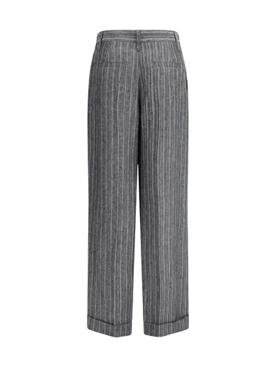 Brunello Cucinelli Striped Tailored Trousers