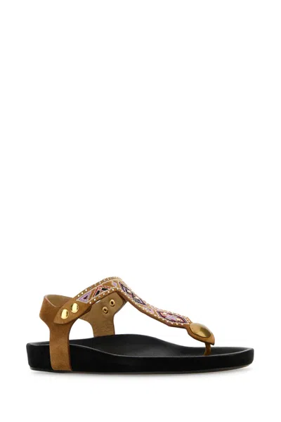 Isabel Marant Embellished Suede Sandals