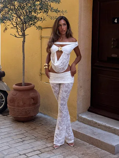 Outcast Adelyn Pant White