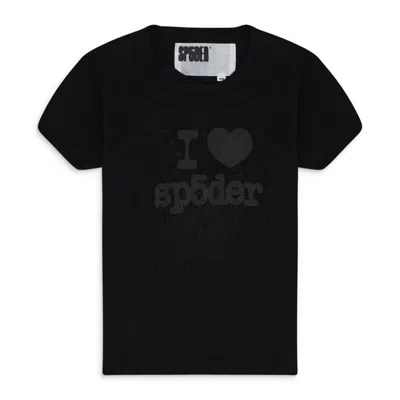 Sp5der Phantom Souvenir T-shirt In Black