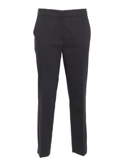 Clips Straight Pants In Black