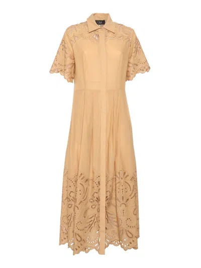 Clips Button-down Maxi Dress
