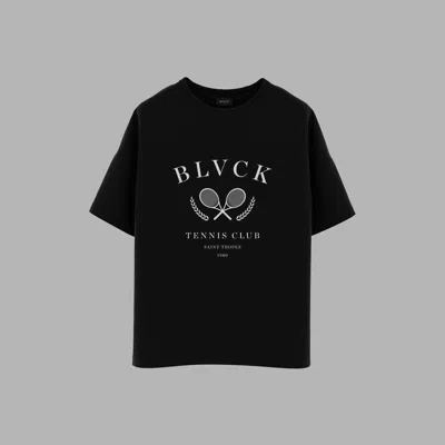 Blvck Tennis Tee In Black