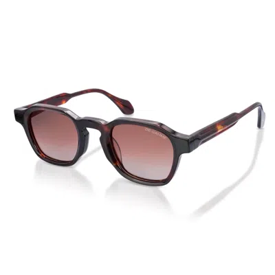 De-gamme Saint Marlo - Geometric Frame Square Polarized Sunglasses