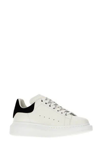 Alexander Mcqueen Alexander Mc Queen White And Black Oversized Sneakers