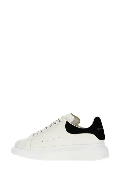 Alexander Mcqueen Alexander Mc Queen White And Black Oversized Sneakers