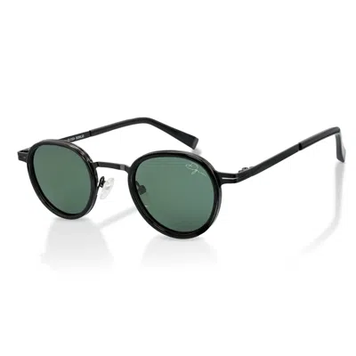 De-gamme Paris - Retro Round Polarized Sunglasses