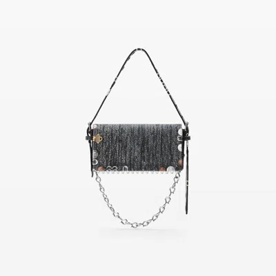 Alexander Wang Black Ricco Rogue Slim Flap Bag