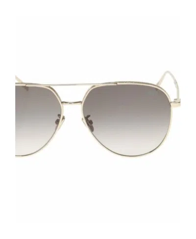 Berluti Gradient Effect Pilot Sunglasses In Gray