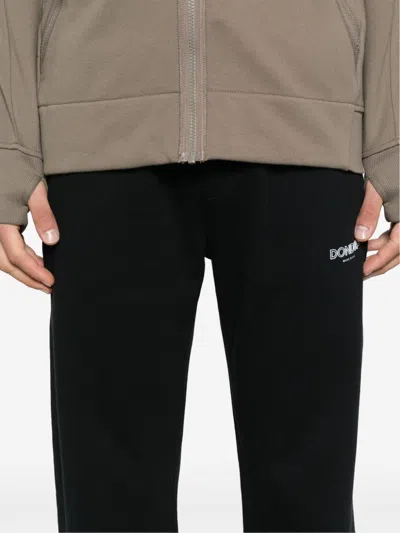 Dondup Logo-print Track Trousers In Black