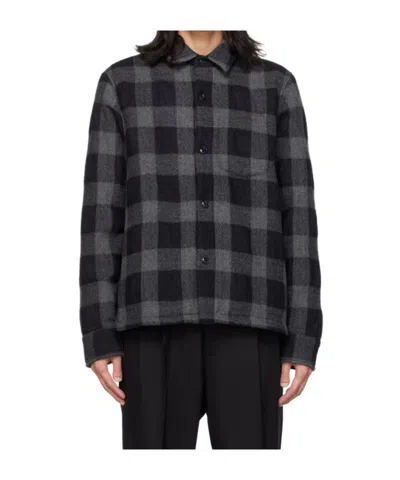 Officine Generale Long Sleeve Casual Jacket In Multi