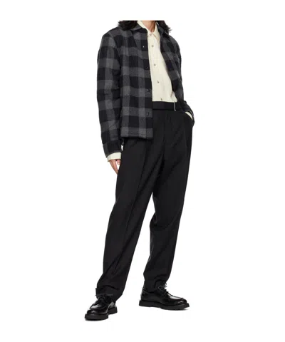 Officine Generale Long Sleeve Casual Jacket In Multi