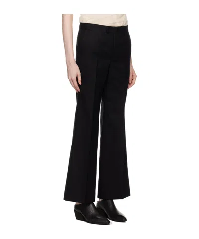 Junya Watanabe Flared Casual Pants In Black