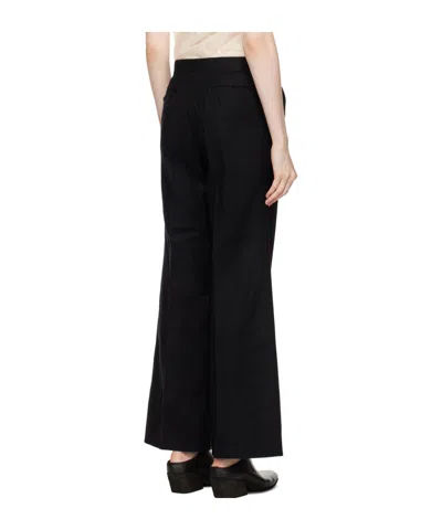 Junya Watanabe Flared Casual Pants In Black