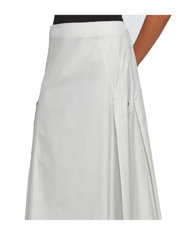 Studio Nicholson Lawson High Waisted Maxi Skirt In Gray
