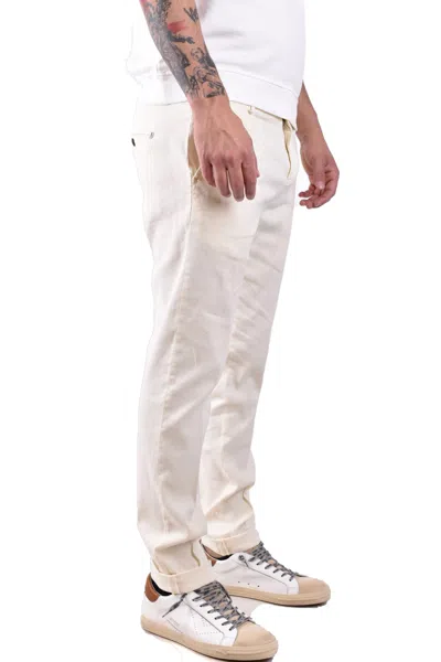 Dondup Trousers In Neutral