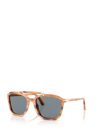 Persol Pilot Frame Sunglasses In Brown