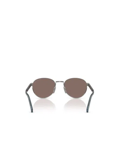Prada Full Frame Sunglasses In Brown