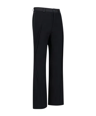 Kiko Kostadinov Gathered Trousers In Black