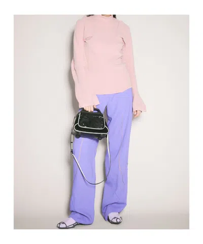 Kiko Kostadinov Arc Knitted Jumper In Pink