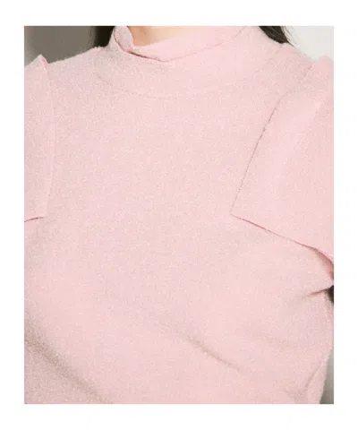 Kiko Kostadinov Arc Knitted Jumper In Pink