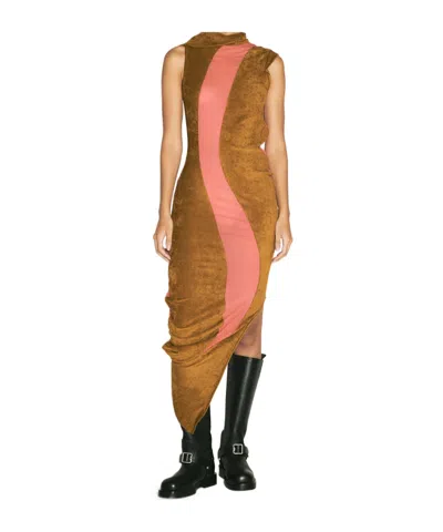 Kiko Kostadinov Pendle Stretch Dress In Multi