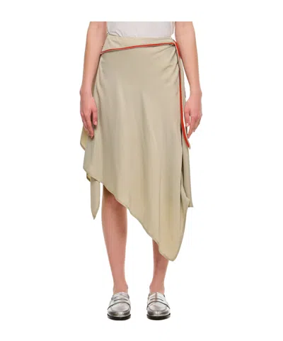 Kiko Kostadinov Asymmetric Midi Skirt