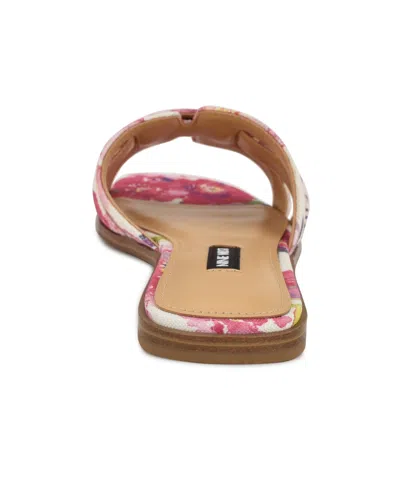 Nine West Women's Germani Woven Flat Slip-on Sandals In Multi