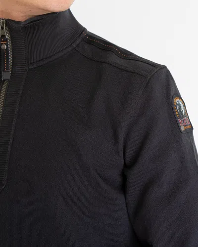 Parajumpers Turtleneck Long Sleeve Sweatshirt In Black