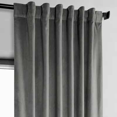 Half Price Drapes Pillow White Heritage Plush Velvet Room Darkening Curtain