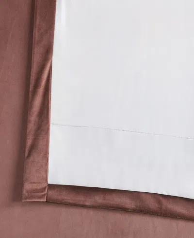 Half Price Drapes Pillow White Heritage Plush Velvet Room Darkening Curtain