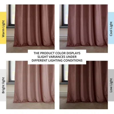 Half Price Drapes Pillow White Heritage Plush Velvet Room Darkening Curtain