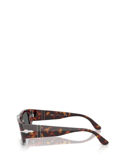 Persol Rectangular Frame Sunglasses In Animal Print