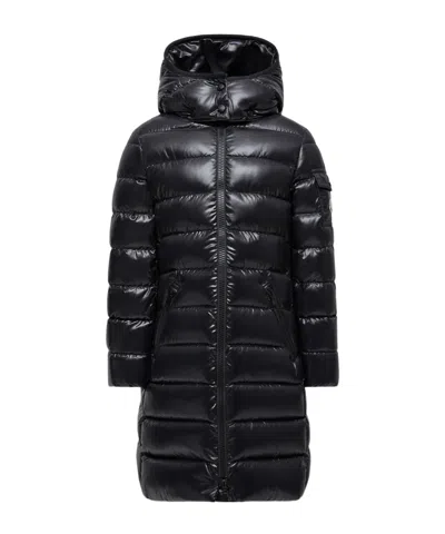 Moncler Moka Hooded Down Jacket In Black