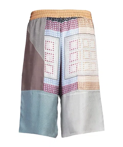 Marine Serre Scarves Drawstring Shorts