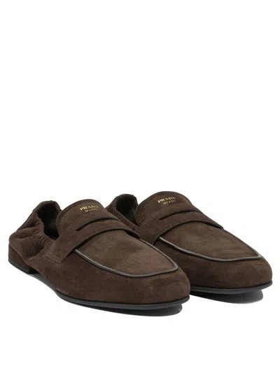 Prada Round Toe Loafers