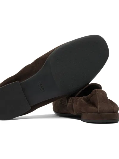 Prada Round Toe Loafers