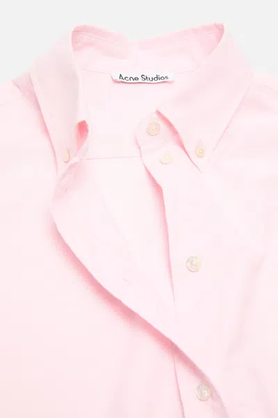 Acne Studios Button-up Shirt In Pink