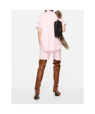 Acne Studios Button-up Shirt In Pink