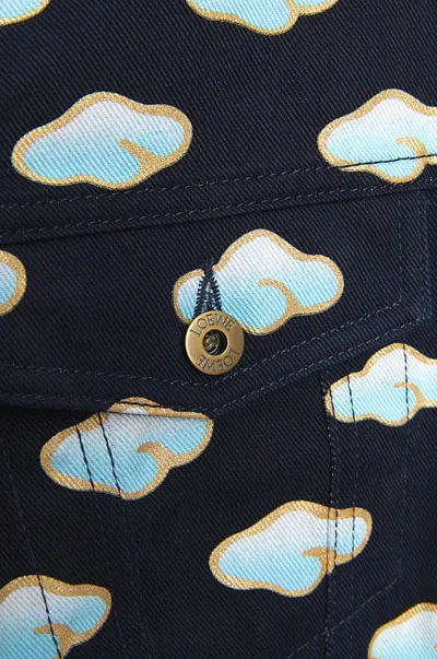 Loewe Jacket In Denim In Black