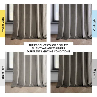 Half Price Drapes Pillow White Heritage Plush Velvet Room Darkening Curtain