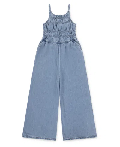 Abercrombie Girls High Neck Jumpsuit In Blue